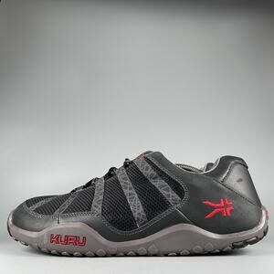 Kuru Chicane Men's Size 12.5 Black Gray Athletic Running Hiking Shoes Sneakers